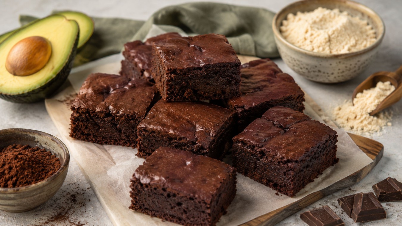Brownie cu ciocolată și avocado: rețetă de desert cu conținut scăzut de carbohidrați