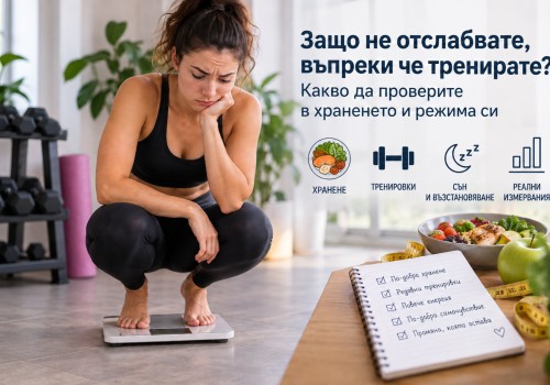 De ce nu slăbiți, deși vă antrenați? Ce să verificați în alimentație și în programul zilnic